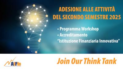 Adesione alle attività AIFIn del secondo semestre 2025