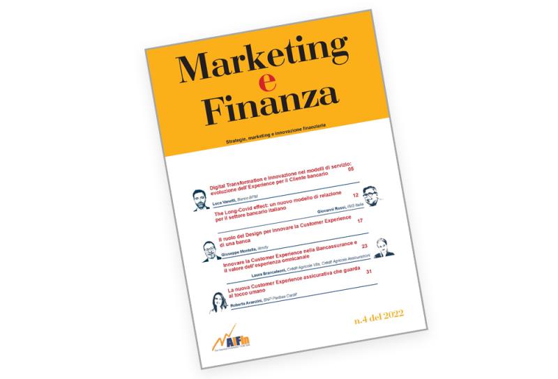 Uscito il numero N. 4 del 2022 della rivista Marketing e Finanza